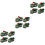 12St Plastic Donkergroene Mini Pull Back Auto Speeltjes Voor Kinderen 7