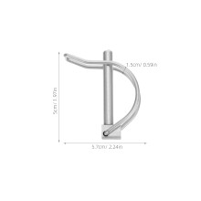 10St Quick Release Veiligheidssluiting Rvs Koppelpen Voor