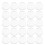 100St Witte Silicone Tafelbeschermers Transparant Antislip Spacer 1