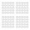 100St Witte Silicone Tafelbeschermers Transparant Antislip Spacer 7