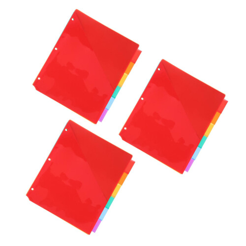 18St Multifunctionele Multicolor Tabbladen Voor 3-Ring Mappen 2