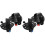 2Sets Lichtgewicht Platte Pedalen Fietsaccessoires Zwart 4