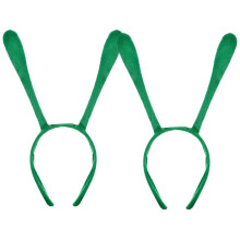 4St Unieke Groene Bij Hoofdbanden Met Antenne Stoffen Haaraccessoires