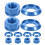 30St Aluminium Adapter Moeren Blauwe Voor Vaste Bikes 1