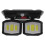3St Solar Buitenlampen Met 3 Koppen, Abs+st, Automatische Sensor 1