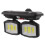 3St Solar Buitenlampen Met 3 Koppen, Abs+st, Automatische Sensor 2