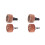 4St Auto Diffuser Vent Clips Hout+rvs Aromatherapie Frisse Auto 5