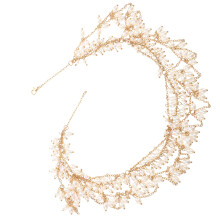 2St Metalen Ketting Hoofdband Vrouwen Vintage Sieraad Assorti Kleuren