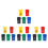 20St Mini Vuilnisbak ABS Voor Decoratie Tiny Scenes Assortiment 6