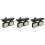 3St Solar Buitenlampen Met 3 Koppen, Abs+st, Automatische Sensor 9