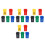 20St Mini Vuilnisbak ABS Voor Decoratie Tiny Scenes Assortiment 10