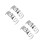 4St Zilveren Halloween Gebit Party Accessoires 5