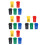 20St Mini Vuilnisbak ABS Voor Decoratie Tiny Scenes Assortiment 4