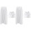 2Sets Badhanddoek Met Haarwrap, Stijlvol En Absorberend 3