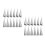 24St Conische Rvs Bakvorm Croissant Voor Brood Baking 7