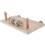 3St Beige Vogelstand Hout Natuurgetrouw Rust En Spelen 2