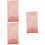 3St PU Lederen Brillenhouder Roze Compact & Krastbestendig 7