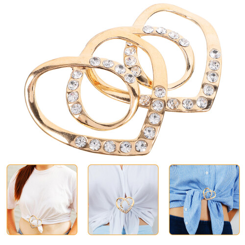 4St Multifunctionele Gouden Sjaalclips, Perfect Voor En Shawls