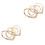 4St Multifunctionele Gouden Sjaalclips, Perfect Voor En Shawls 5
