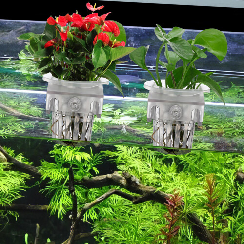 16St Duurzame Plastic Aquarium Planter Cup Aquatische 1