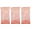 3St PU Lederen Brillenhouder Roze Compact & Krastbestendig 4