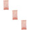 3St PU Lederen Brillenhouder Roze Compact & Krastbestendig 9