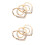 4St Multifunctionele Gouden Sjaalclips, Perfect Voor En Shawls 7
