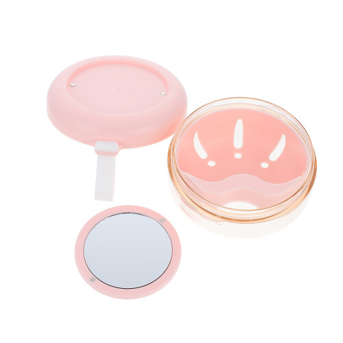 2St Roze Plastic Bewaarbox Voor Gebitsbeugel En Mondbeschermer 1