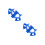 2St Blauwe Slanghouder Aquarium Vis Accessoires 2