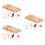 3Sets Kinderen Letters Blokken Puzzle Cognitie 7