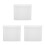 3St Witte Sheer Gordijnen Polyester Voor En Privacy 9