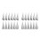 24St Conische Rvs Bakvorm Croissant Voor Brood Baking 3