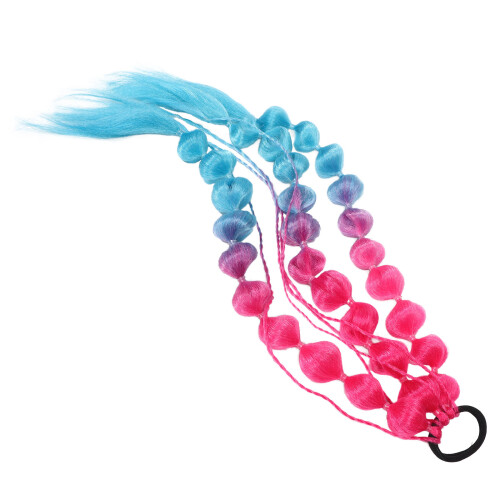5St Kleurige Vlechten Ponytail Extensions, Comfortabel En Creatief 1