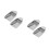 4St Rvs Mini Juwelen Schep Edelsteen Goud Poeder Schep 4