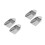4St Rvs Mini Juwelen Schep Edelsteen Goud Poeder Schep 6