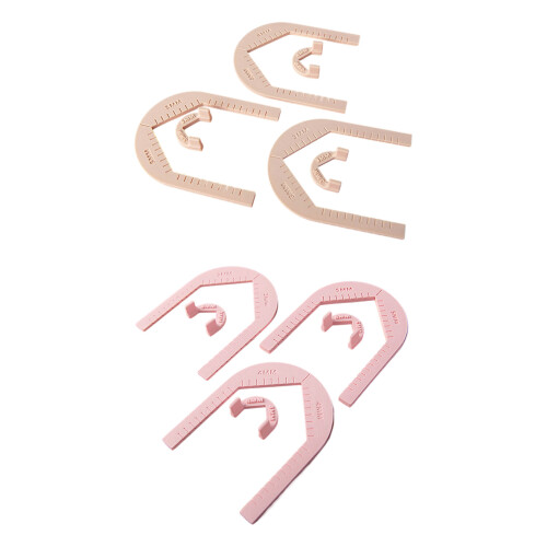 Accurate Earring Hole Placement Tool Ergonomic Jewelry-apricot 1