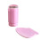 Nail Art Stamper Roze Met Plastic Schraper Voor DIY Nagelkunst 1