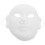 2St Peking Opera Masker Wit PVC Theater DIY Schilderen Thuis 3