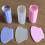 Nail Art Stamper Roze Met Plastic Schraper Voor DIY Nagelkunst 5