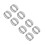 8St Sieraden Rvs Ring Opener Tool Voor Jump Rings Craft Project 8