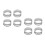 8St Sieraden Rvs Ring Opener Tool Voor Jump Rings Craft Project 5