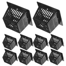 20St Zwarte Mesh Plantpotten Voor Hydroponische