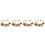 4St Halsband Dier Stof Verstelbaar Bruiloft 6