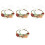4St Halsband Dier Stof Verstelbaar Bruiloft 5