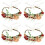 4St Halsband Dier Stof Verstelbaar Bruiloft 7