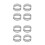 8St Sieraden Rvs Ring Opener Tool Voor Jump Rings Craft Project 6