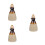 3St Keramische Diffuser Flesje Wit Decoratief Essentiële Oliehouder 6