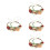 4St Halsband Dier Stof Verstelbaar Bruiloft 8