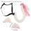 1Set Kattenoren En Set Roze Comfortabele Dames Cosplay 2
