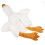 2St Ganzen Hoofdbedekking Wit Cosplay Accessoire Comfort 2